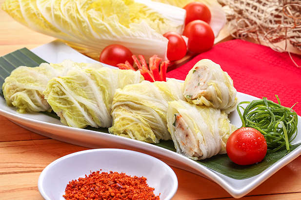Gulung Ikan Pedas Gulung Ikan Pedas