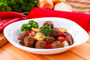 Bola Daging Saus Tiram