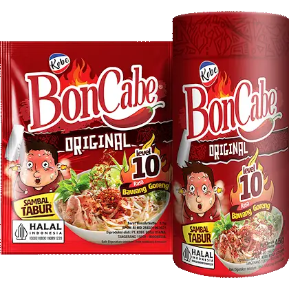 BonCabe level 10, rasa Bawang Goreng 