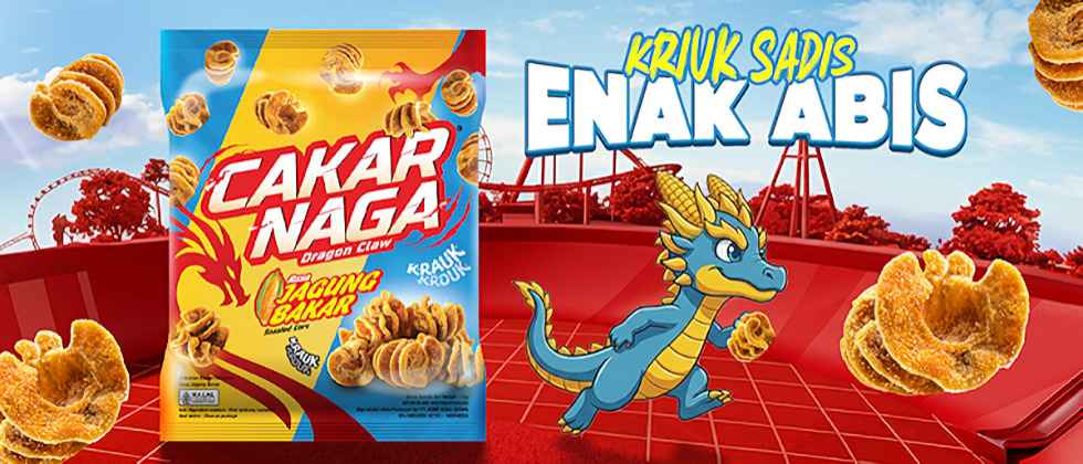 Snack Cakar Naga Rasa Jagung Bakar banner