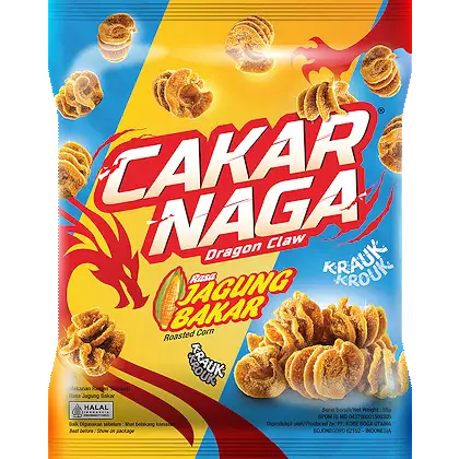 Snack Cakar Naga Rasa Jagung Bakar packshot
