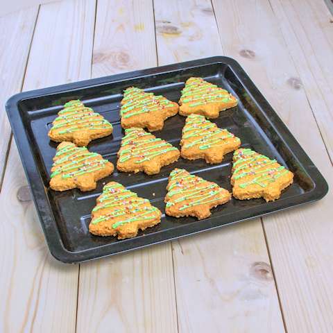 Resep Cookies Ginger Pohon Natal Step 4