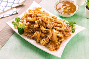 Jamur Tiram Saus Tiram