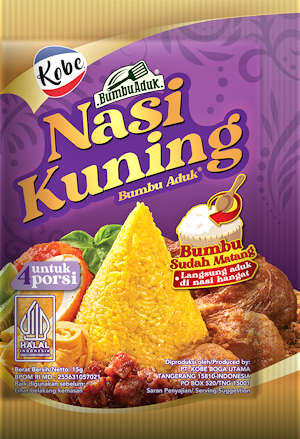 Sachet Kobe Bumbu Aduk Nasi Kuning