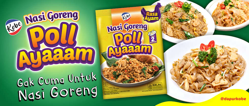 Kobe Bumbu Nasi Goreng Poll Ayaaam banner