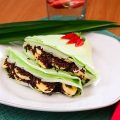 Kue Leker Isi Pisang Coklat