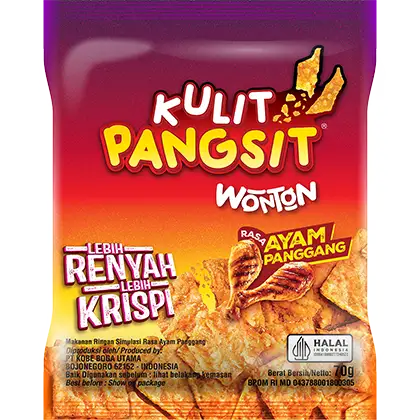 Kulit Pangsit Wonton Rasa Rumput Laut packshot