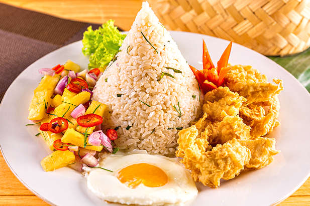 Nasi Jeruk Ayam Crispy