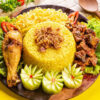 Nasi Kuning Sambal Ati