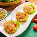 sate nasi pentung panggang
