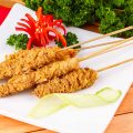 Sate Telur Gulung Pedas