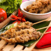 Sate Usus Goreng Pedas