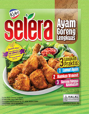 Selera Bumbu Ayam Lengkuas sachet