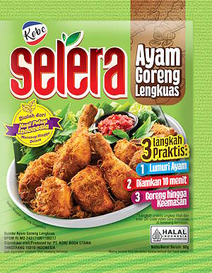Selera Bumbu Ayam Goreng Lengkuas sachet