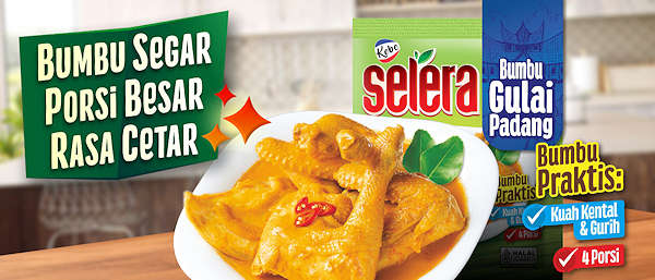 Selera Bumbu Gulai Padang banner