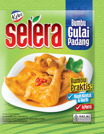 Selera Bumbu Gulai Padang sachet