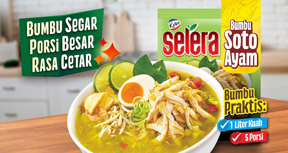 Selera Bumbu Soto Ayam banner