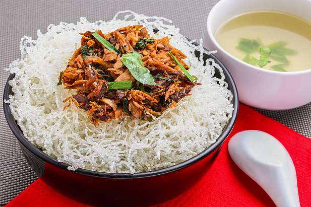 Soun Goreng Cakalang Pedas