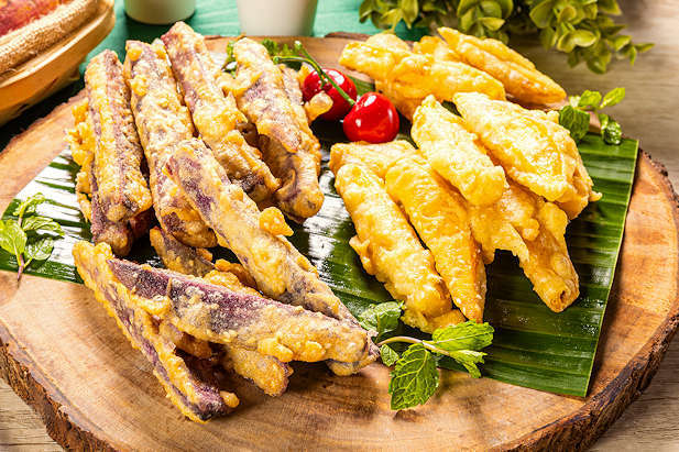 Stik Ubi Goreng Wijen