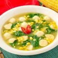 Resep Sup Kental Bayam dan Jagung