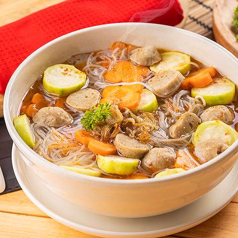 Resep Sup Oyong Soun Pedas Step 4