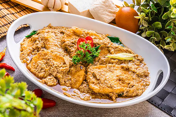 Resep Tahu Siram Kuah Telur