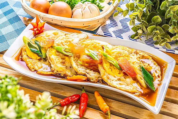 Resep Telur Ceplok Saus Tiram